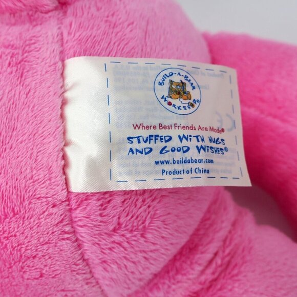 Hello Kitty Build a Bear Sanrio Pink Leopard Print Paws Winking Plush NO BOW - Picture 2 of 3